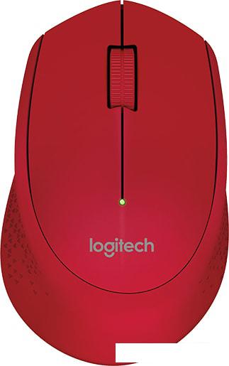 Мышь Logitech Wireless Mouse M280 Red - фото