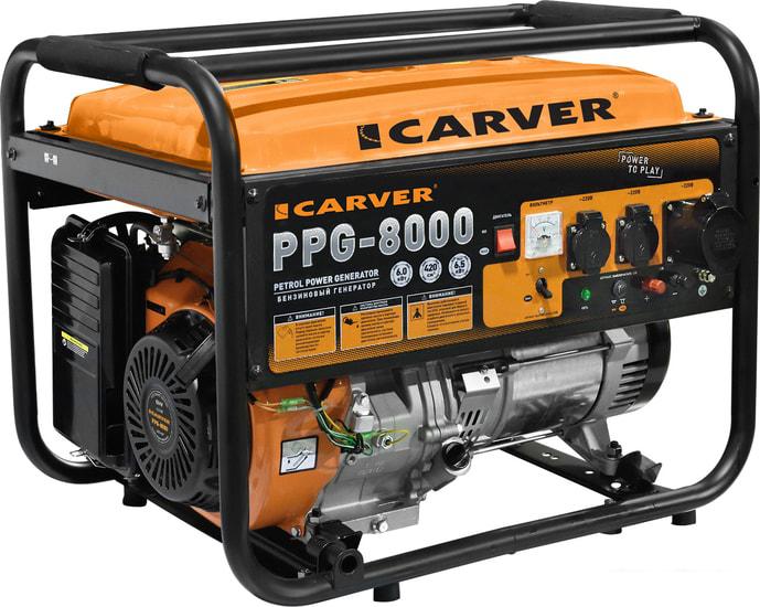 Бензиновый генератор Carver PPG-8000 - фото