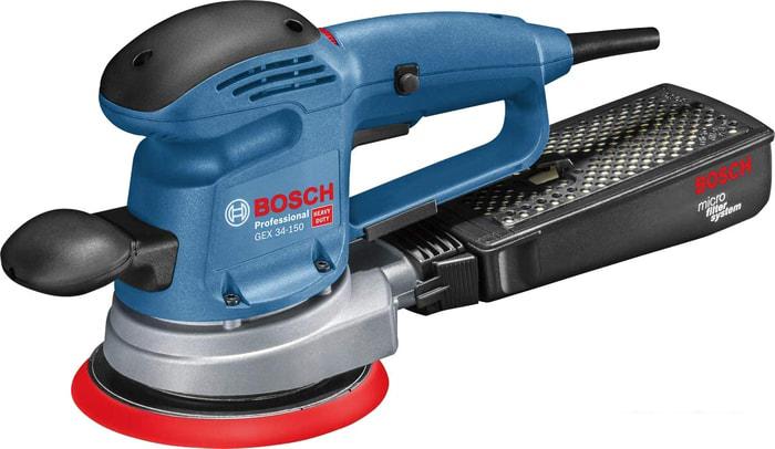 Эксцентриковая шлифмашина Bosch GEX 34-150 Professional 0601372800 - фото