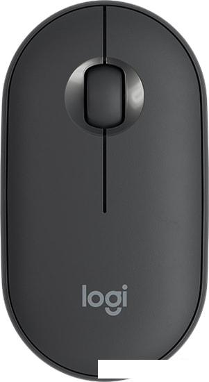 Мышь Logitech M350 Pebble (графит) - фото