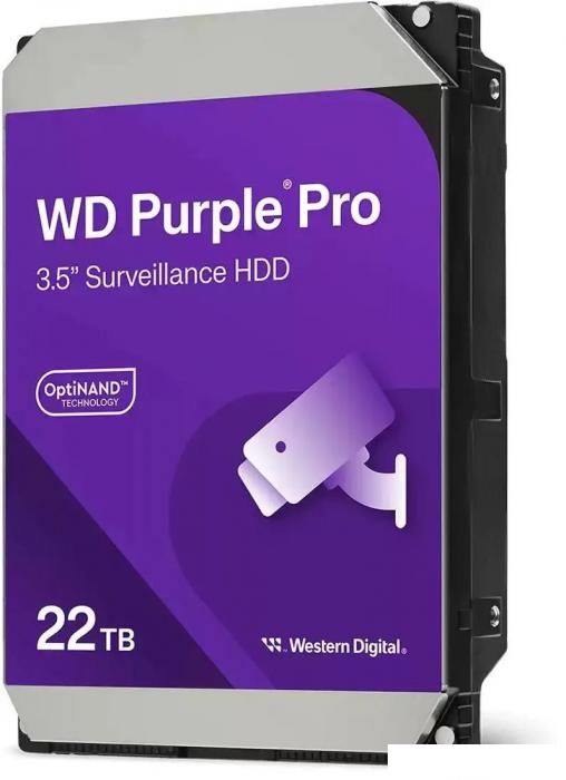 Жесткий диск WD Purple Pro 22TB WD221PURP - фото