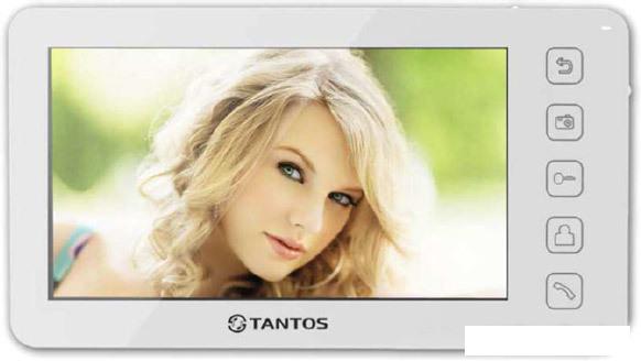 Видеодомофон Tantos Prime (белый) - фото