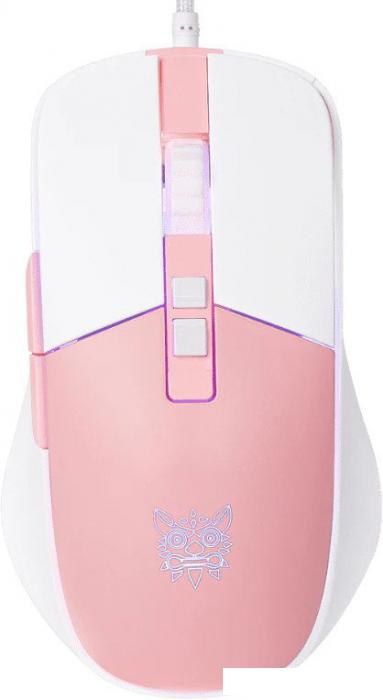 Игровая мышь Onikuma CW916 Milky Pink - фото