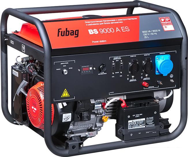 Бензиновый генератор Fubag BS 9000 A ES - фото