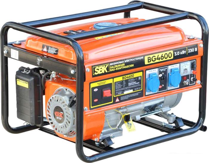 Бензиновый генератор SBK BG4600 - фото