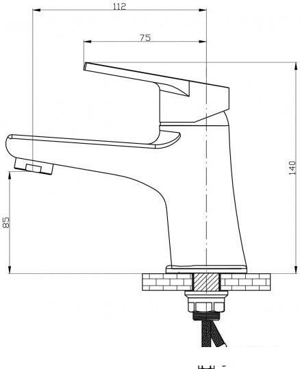 Смеситель РМС SL132-001F - фото