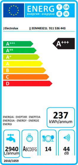 Встраиваемая посудомоечная машина Electrolux EEM48321L - фото