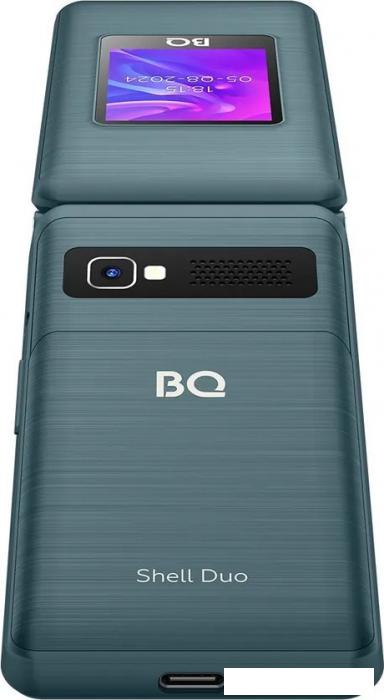 Кнопочный телефон BQ BQ-2412 Shell Duo (бирюзовый) - фото