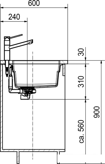 Кухонная мойка Franke Kubus 2 KNG 110-52 125.0512.506 (белый) - фото