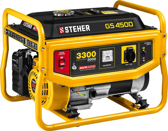 Бензиновый генератор Steher GS-4500 - фото