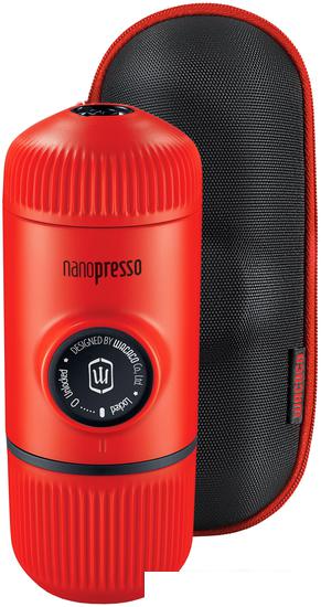 Ручная кофеварка WACACO Nanopresso Lava Red + Case - фото