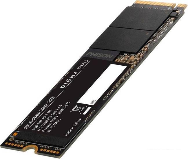 SSD Digma Pro Top P8 1TB DGPST4001TP8T7 - фото