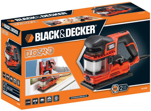 Виброшлифмашина Black & Decker KA330E - фото