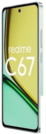 Смартфон Realme C67 6GB/128GB (зеленый оазис) - фото