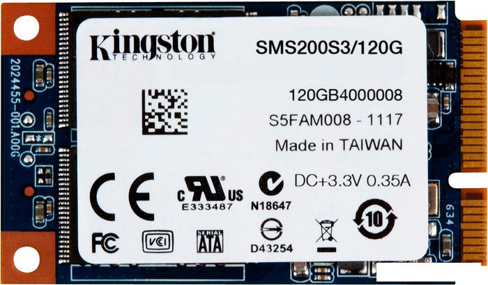 SSD Kingston SSDNow mS200 120GB (SMS200S3/120G) - фото