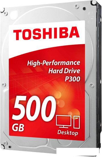 Жесткий диск Toshiba P300 500GB [HDWD105UZSVA] - фото