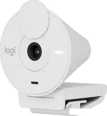 Веб-камера Logitech Brio 300 (белый) - фото