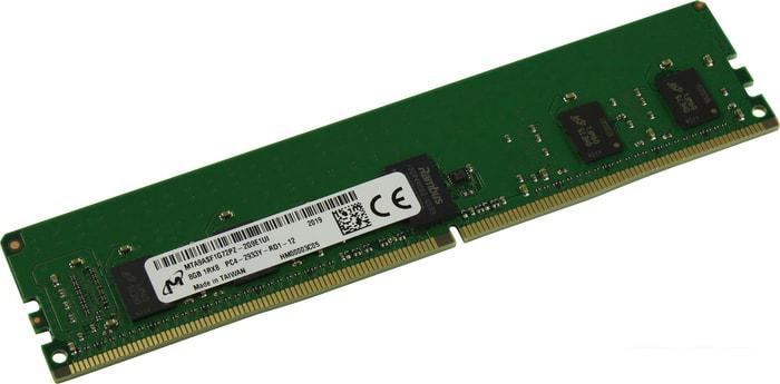 Оперативная память Micron 8GB DDR4 PC4-23400 MTA9ASF1G72PZ-2G9J3 - фото