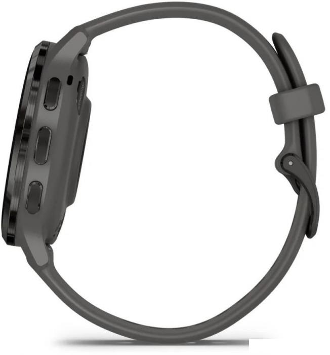 Умные часы Garmin Venu 3S (серая галька, с силиконовым ремешком) - фото