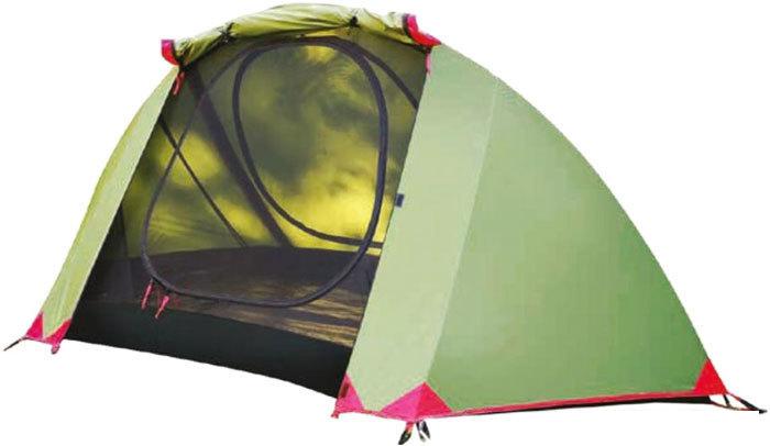 Треккинговая палатка Tramp Lite Hurricane1 (зеленый) - фото