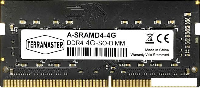 Оперативная память TerraMaster 4ГБ DDR4 SODIMM 2400 МГц A-SRAMD4-4G - фото