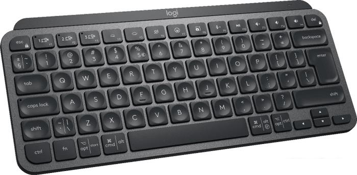 Клавиатура Logitech MX Keys Mini (графитовый, европейская версия, нет кириллицы) - фото