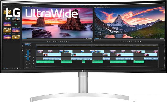 Монитор LG UltraWide 38WN95C-W - фото