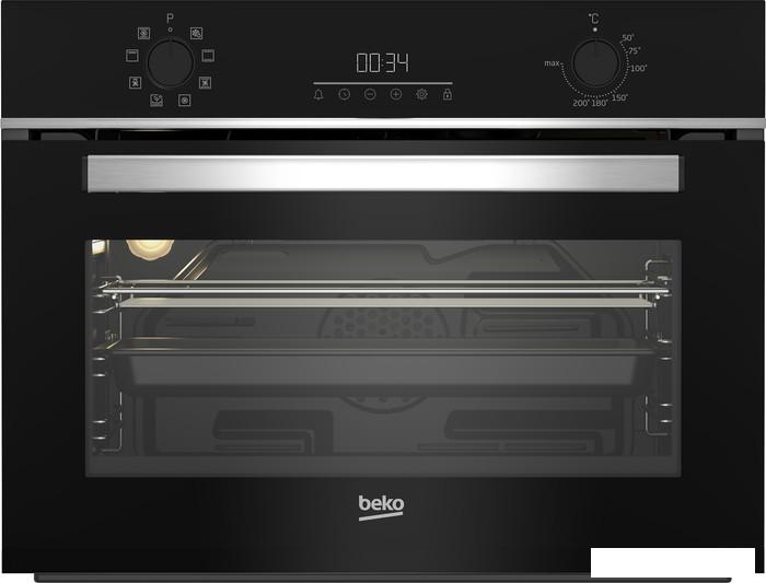 Электрический духовой шкаф BEKO BBCM13300X - фото