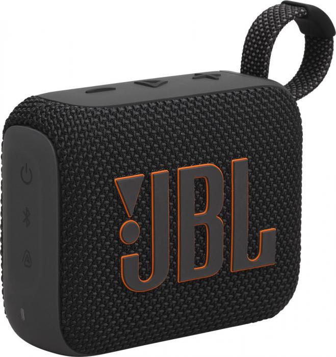 Беспроводная колонка JBL Go 4 (черный) - фото