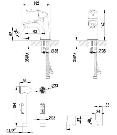 Смеситель Lemark Plus Strike [LM1116C] - фото