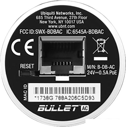 Точка доступа Ubiquiti Bullet AC B-DB-AC - фото