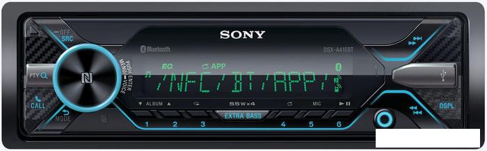 USB-магнитола Sony DSX-A416BT - фото