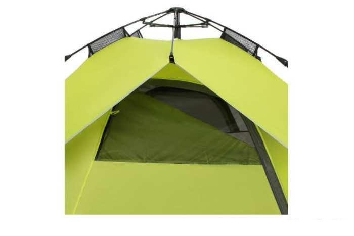 Треккинговая палатка Maclay Swift 3 5311054 (черный/зеленый) - фото