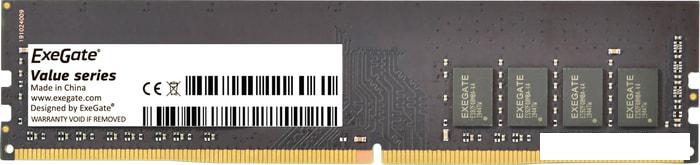 Оперативная память ExeGate Value 16GB DDR4 PC4-19200 EX283086RUS - фото