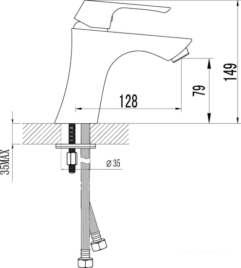 Смеситель Lemark UNIT LM4506C - фото