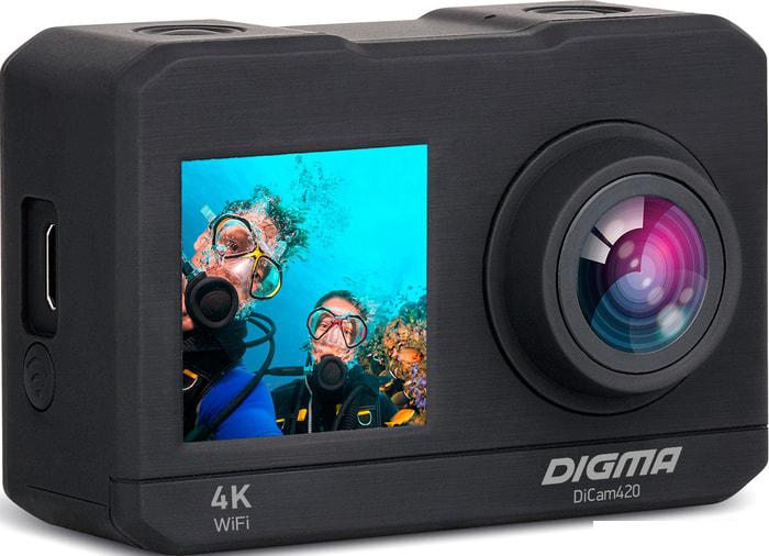 Экшен-камера Digma DiCam 420 - фото