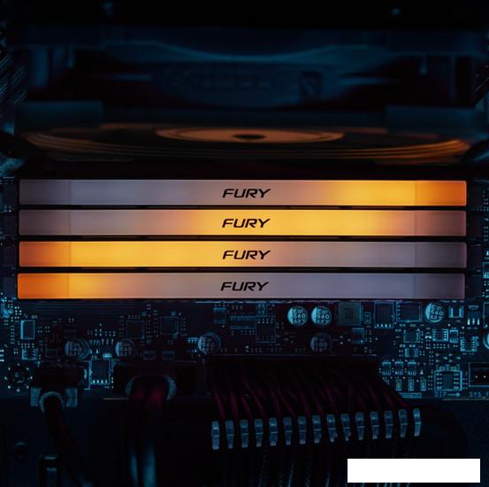 Оперативная память Kingston FURY Renegade RGB 2x16ГБ DDR4 3600МГц KF436C16RB12AK2/32 - фото