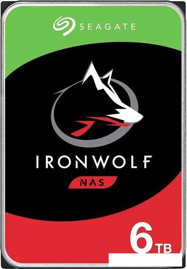 Жесткий диск Seagate Ironwolf 6TB ST6000VN006 - фото