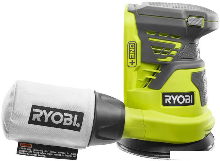 Эксцентриковая шлифмашина Ryobi R18ROS-0 - фото