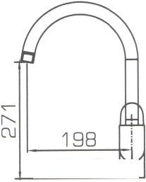 Смеситель Bravat Pure F7105161C - фото