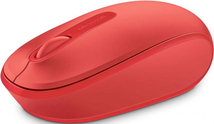 Мышь Microsoft Wireless Mobile Mouse 1850 (красный) - фото