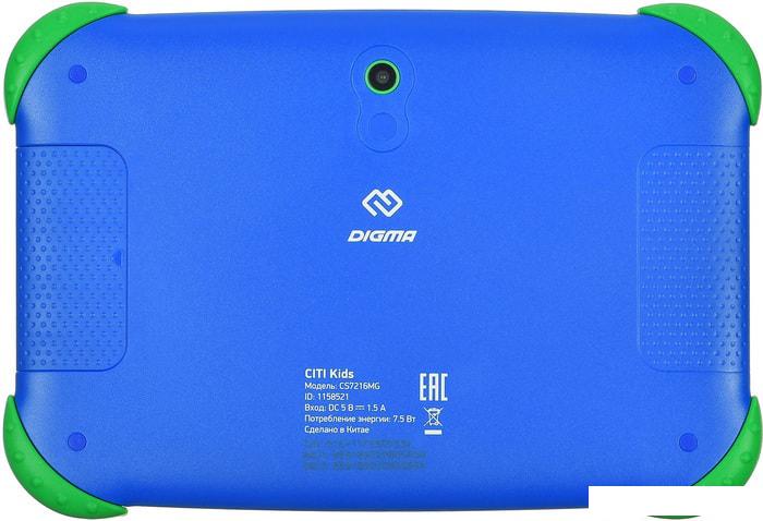 Планшет Digma CITI Kids CS7216MG 32GB 3G (синий) - фото