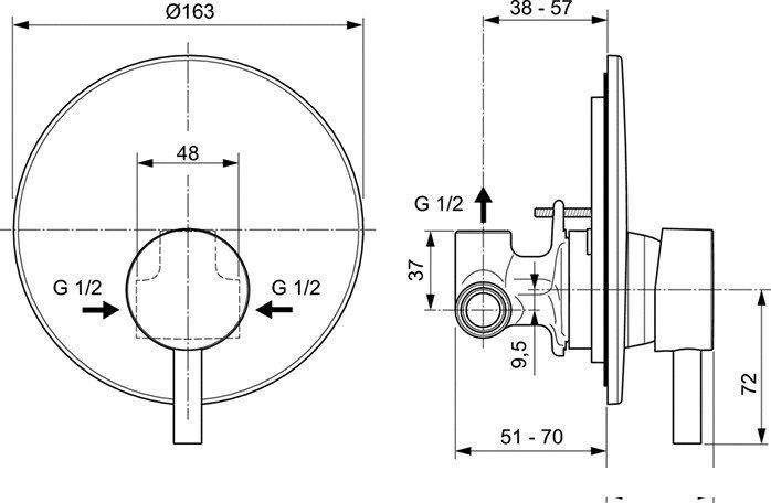 Смеситель Ideal Standard Ceraline A6940AA - фото