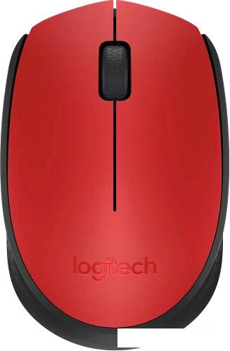 Мышь Logitech M170 Wireless (красный) - фото