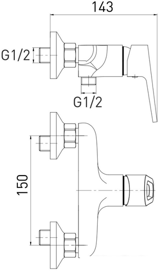 Смеситель Gross Aqua Delta 5740268C-S - фото