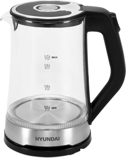 Электрический чайник Hyundai HYK-G3401 - фото