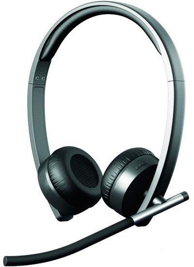 Наушники с микрофоном Logitech Wireless Headset Dual H820e - фото