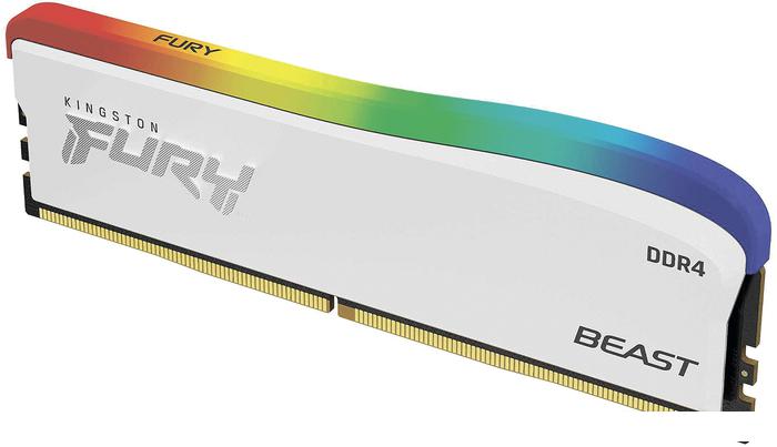 Оперативная память Kingston FURY Beast RGB SE 2x16ГБ DDR4 3200 МГц KF432C16BWAK2/32 - фото