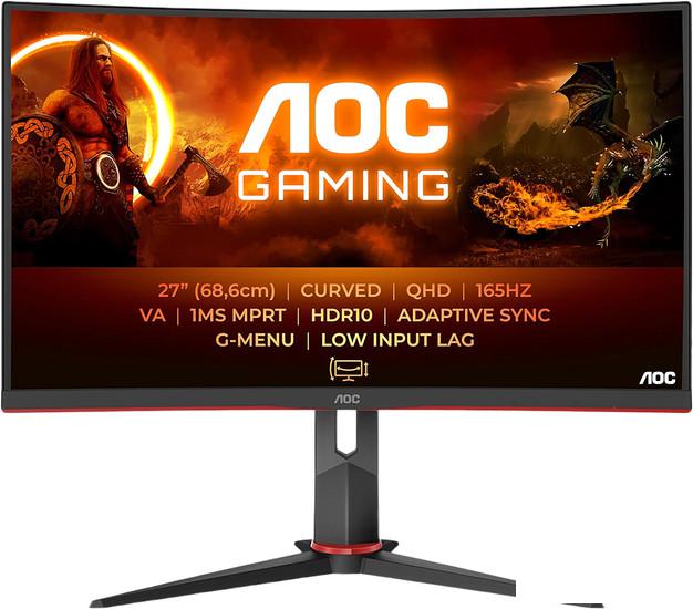 Игровой монитор AOC CQ27G2S - фото