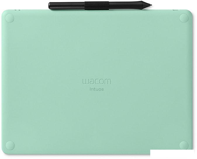 Графический планшет Wacom Intuos CTL-4100WL (фисташковый зеленый, маленький размер) - фото